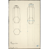 Croquis coté : bocal