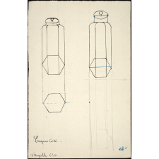 Croquis coté : bocal
