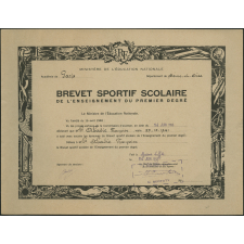 Brevet sportif scolaire de l'enseignement du premier degré
