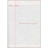 Cahier de mathématiques