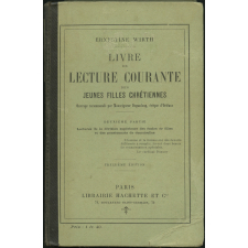 Livre de lecture courante des jeunes filles chrétiennes