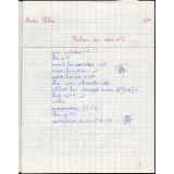 Cahier du soir 2