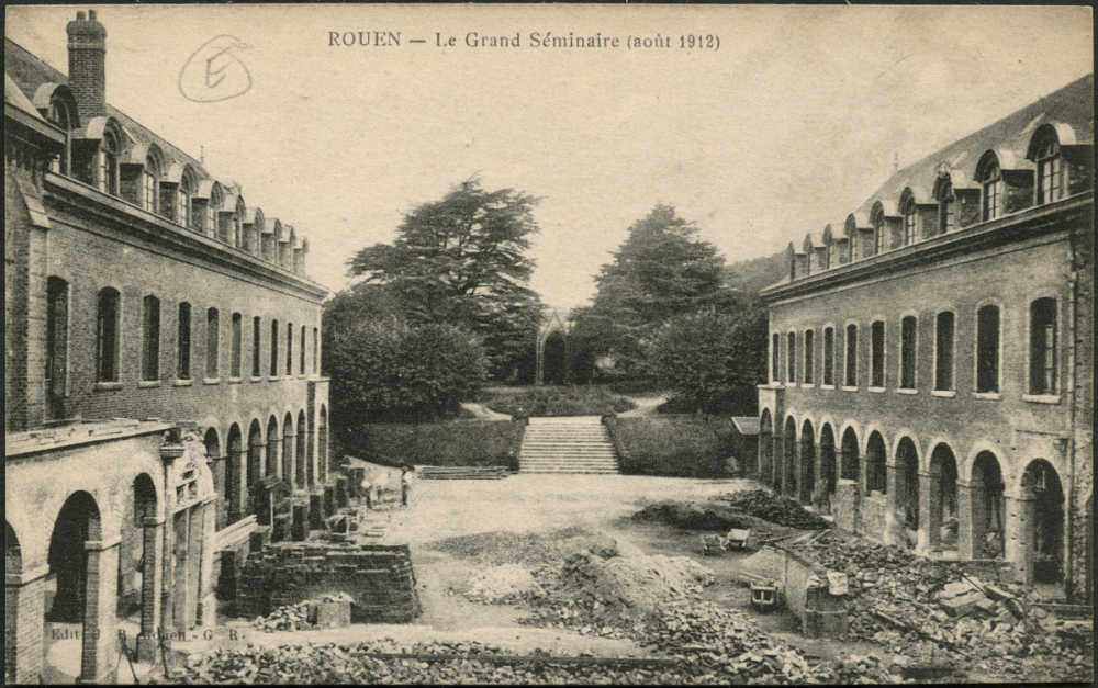 Rouen : Le Grand Séminaire (août 1912)