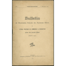 Bulletin de l'Association Amicale des Anciennes Elèves de l'Ecole pratique de Commerce et d'Industrie pour les jeunes filles.