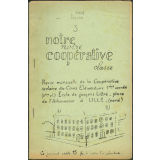 Revue mensuelle de la Coopérative scolaire du Cours Élémentaire 1ère année (5ème classe)