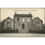 Rocquefort, par Fauville-en-Caux : La Mairie et l'Ecole