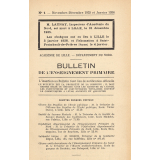 Bulletin de l'Enseignement primaire, Académie de Lille
