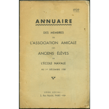 Annuaire des membres de l'Association amicale des anciens élèves de l'Ecole Navale