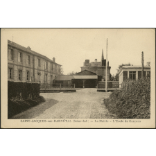 Saint-Jacques-sur-Darnétal : La Mairie - L'Ecole de Garçons