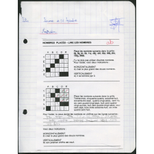 Classeur de mathématiques