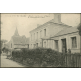 Environs du Havre, Rouelles : L'Ecole - La Mairie - L'Eglise