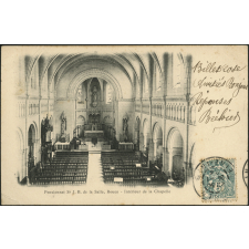 Pensionnat St J. B. de la Salle, Rouen : Intérieur de la Chapelle