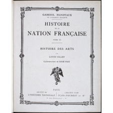 Histoire de la nation française. Tome XI: histoire des arts
