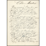 Lettre de remerciement d'une élève