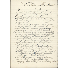 Lettre de remerciement d'une élève