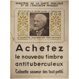 Achetez le nouveau timbre anti-tuberculeux