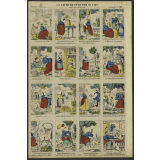 La Laitière et le pot au lait. Fable de Lafontaine.