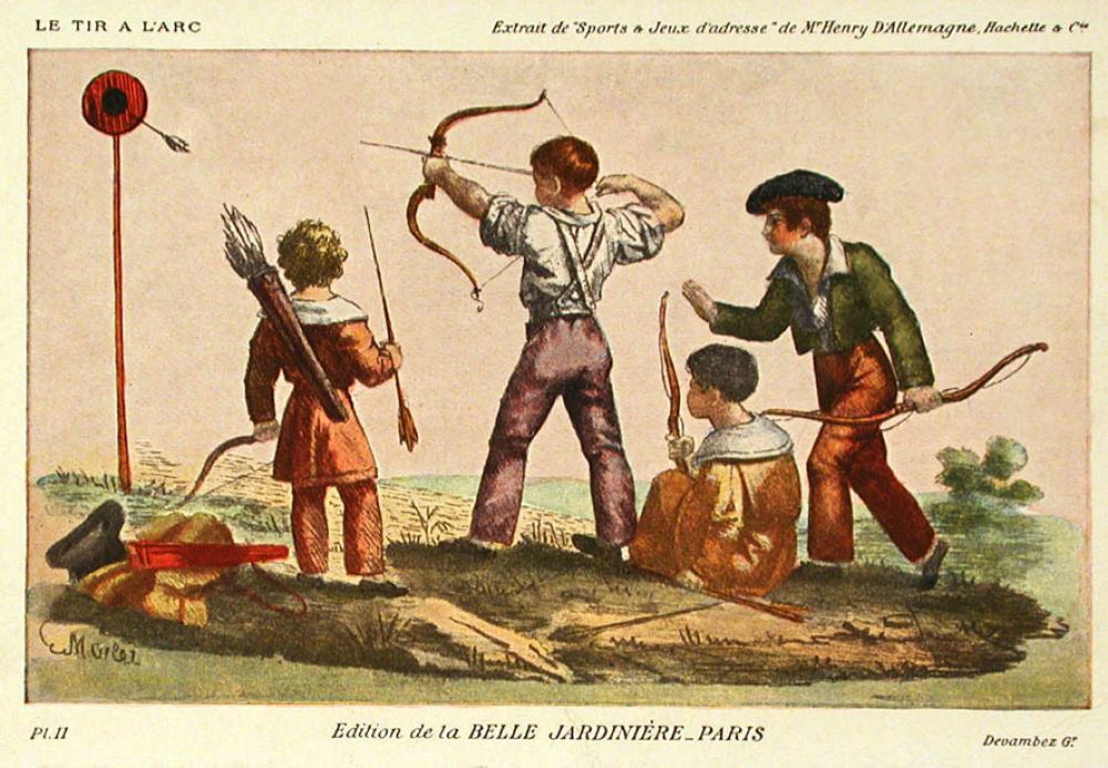 Le Tir à l'Arc - Pl. 11.