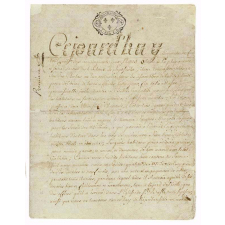 Contract d'embauche d'un maître d'école à Septsaux (Marne).