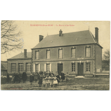 Écardenville-sur-Eure - La Mairie et les Ecoles.