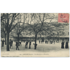 806 - Précigné (Sarthe) - Une Récréation au Séminaire.