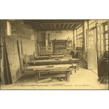 15 - Berceau de Saint-Vincent-de-Paul - Ecole Professionnelle - Un des Ateliers.