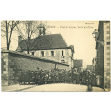 Seurre - Ecole de Garçons, Sortie des Elèves.