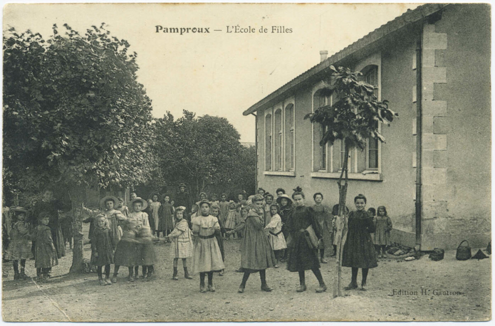 Pamproux - L'Ecole de Filles.