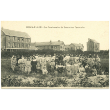 Berck-Plage - Les Pensionnaires du Sanatorium Parmentier.