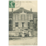 Maisons (Eure-&-Loir) - Ecole et Mairie.