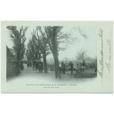 Pensionnat des Sacrés-Coeurs et de l'Adoration - Poitiers - Allée du bon Père.
