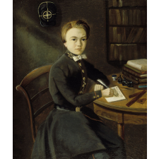 Un lycéen à sa table de travail : Alphonse Royer, 10 ans