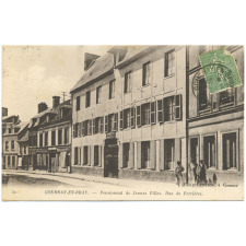 50 - Gournay-en-Bray - Pensionnat de jeunes Filles - Rue de Ferrières.