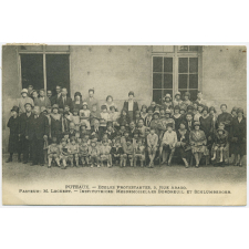 Puteaux - Ecoles Protestantes, 3, Rue Arago - Pasteur : M. Lockert - Institutrices : Mesdemoiselles Bordreuil et Schlumberger.