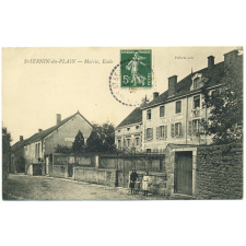 St-Sernin-du-Plain - Mairie, Ecole.