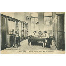 Armentières - Collège de jeunes Filles, Salle des Professeurs.