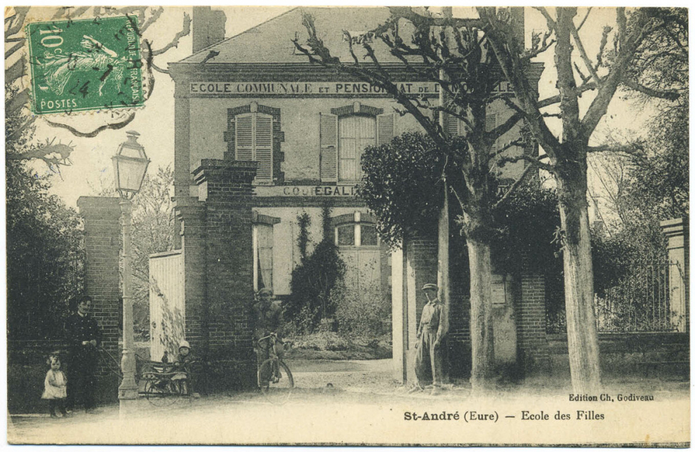 Saint-André (Eure) - Ecole des Filles.