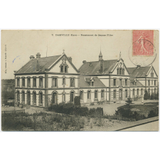7 - Damville (Eure) - Pensionnat de jeunes Filles.