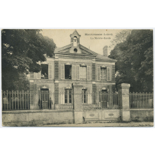 Montcresson (Loiret) - La Mairie-Ecole.