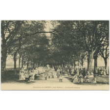 Institution de Larnay, près Poitiers - La Grande Avenue.