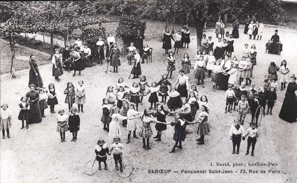Elbeuf - Pensionnat Saint-Jean - 23, Rue de Paris.