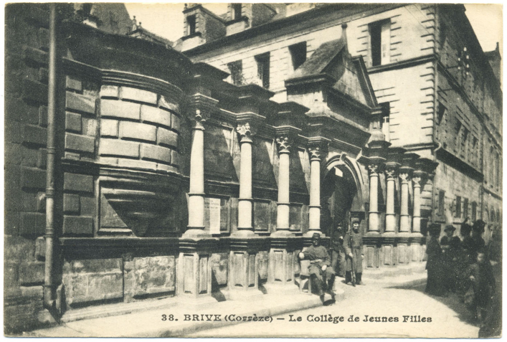 38 - Brive (Corrèze) - Le Collège de jeunes Filles.