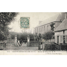 574 - Sainte-Mère-Eglise (Manche) - Ecole de Garçons.