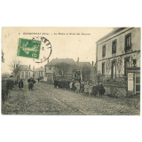 6 - Randonnai (Orne) - La Mairie et Ecole des Garçons.