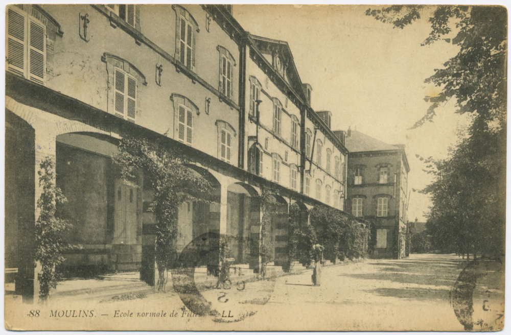 88 - Moulins - Ecole Normale de Filles.