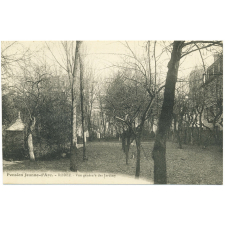 Pension Jeanne-d'Arc - Rodez - Vue générale des jardins.