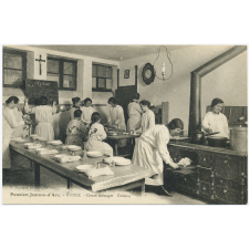 Pension Jeanne-d'Arc. - Rodez - Cours ménager Cuisine.