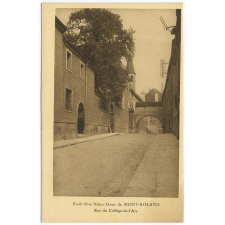Ecole libre Notre-Dame de Mont-Roland - Rue du Collège-de-l'Arc.