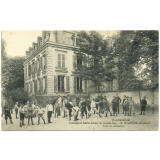 Villemomble - Institution Saint-Louis, 49, Grande-Rue - M. E. Marion, Directeur - Cour de récréation.
