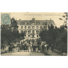 Saint-Aignan (Loir-&-Cher) - L'Ecole Supérieure des Garçons.